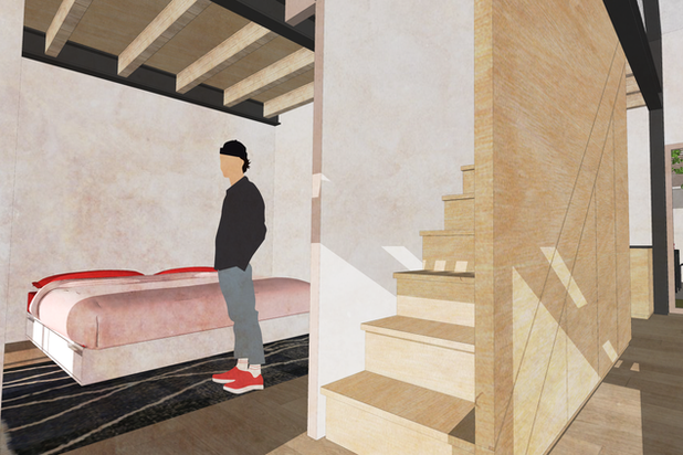 Vue de la chambre-agrandissement_extension-logement-Plouharnel