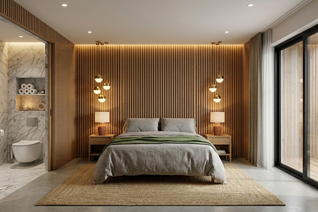 Intérieur chambre-amenagement-hotel-Accra