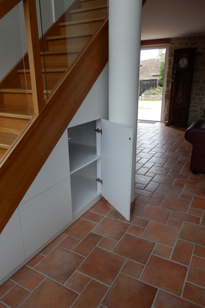 Le Placard sous L'escalier-construction-maison-Penmarc'h