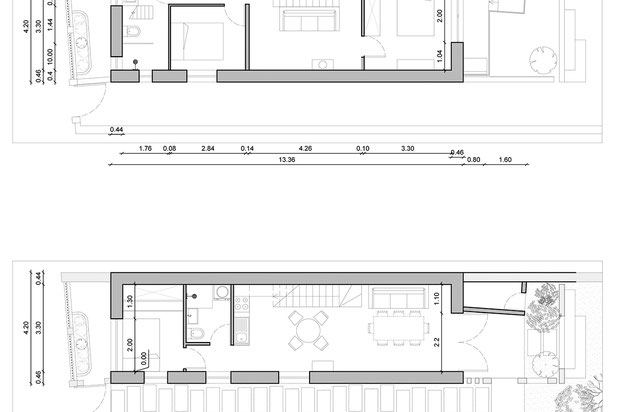 Plan du projet-surelevation-maison-Rueil-Malmaison