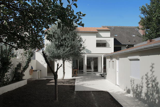Vue jardin-agrandissement_extension-maison-Villeneuve-le-Roi