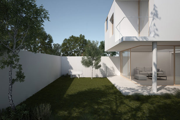 Vue Jardin-salon-agrandissement_extension-maison-Méry-és-Bois