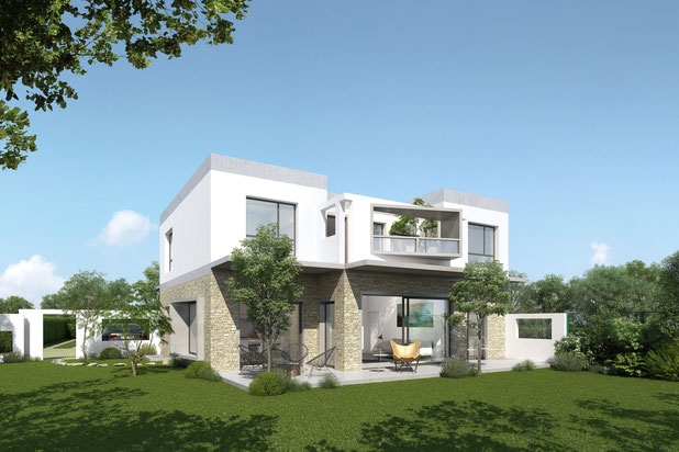 Vue jardin-construction-maison-Besançon