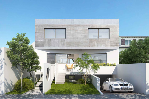 Vue de la rue-construction-maison-Aulnay-sous-Bois