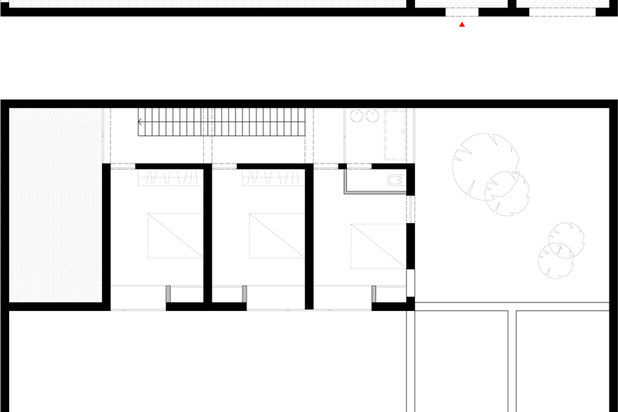 Plan et coupe-construction-maison-Paris