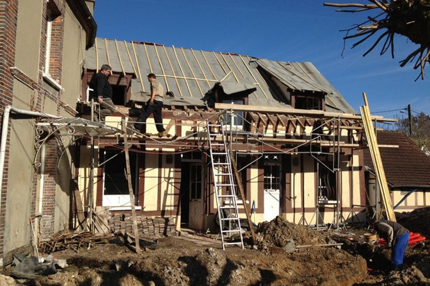 Photo début travaux-renovation-maison-Pacy-sur-Eure