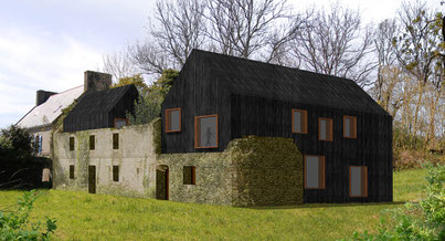 Photo d'un projet de Construction Maison à Mahalon