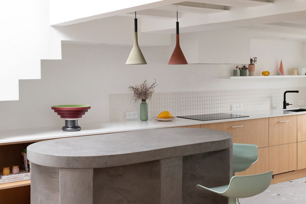 DOUBLE . Rénovation d'un duplex sous les toits-renovation-appartement-Paris