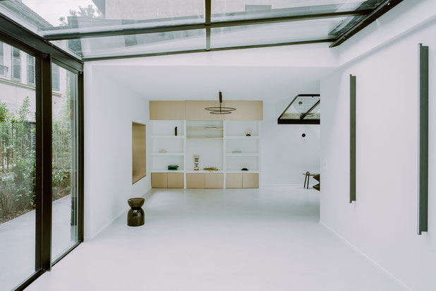 LA CURE . Rénovation et extension d'un appartement dans une charmante impasse cachée-agrandissement_extension-appartement-Paris