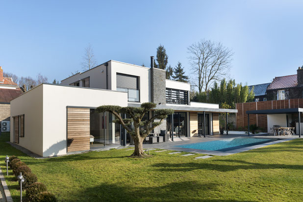 facade sud-construction-maison-Nantes