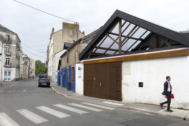 facade modifiée sur rue-rehabilitation-maison-Nantes