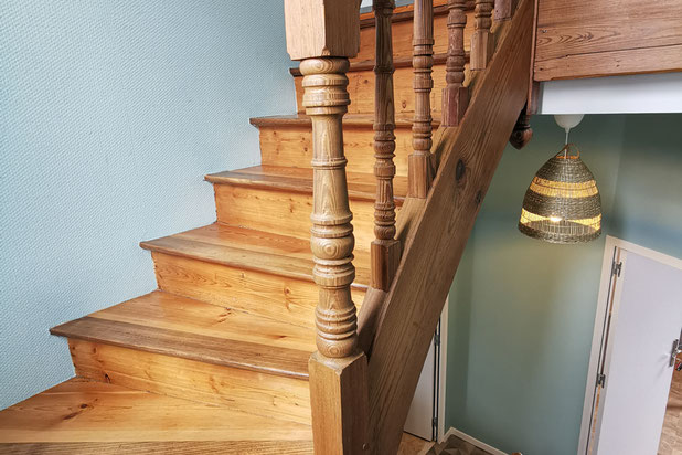 Cage d'escalier-renovation-logement-Quiberon