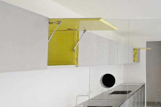 Cuisine ouverte-renovation-appartement-Paris