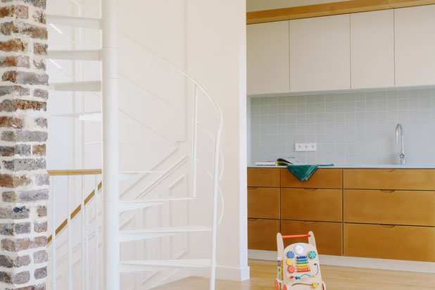 R+1 - l'escalier sur mesure-rehabilitation-maison-Suresnes