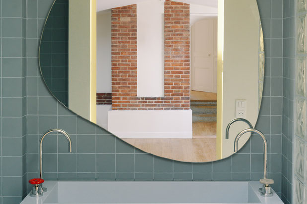 Vue sur la deuxième salle de bain-rehabilitation-maison-Suresnes