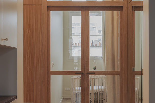 Entrée dressing-rehabilitation-appartement-Paris