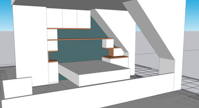 Photo d'un projet de Aménagement Appartement à Clichy
