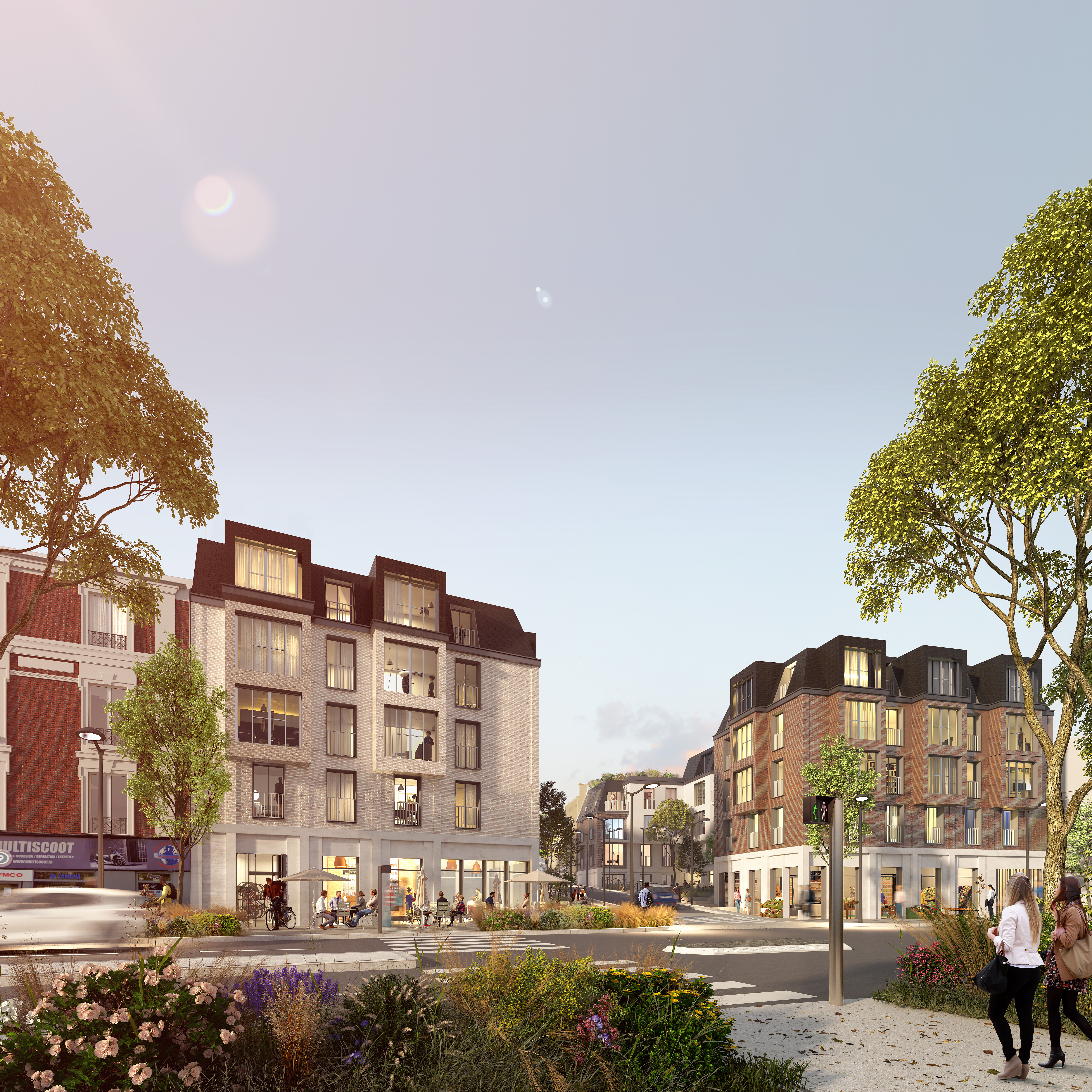 Concours de logements à Meudon (référence au sein de l'agence Marie-Odile FOUCRAS) – construction d'immeuble Loire-Atlantique Concours de logements à Meudon (référence au sein de l'agence Marie-Odile FOUCRAS) – construction d'immeuble Loire-Atlantique