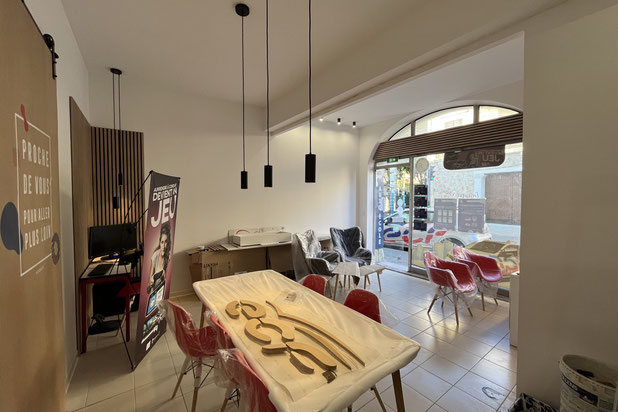 PHOTO CHANTIER-renovation-boutique_local-Prades-le-Lez