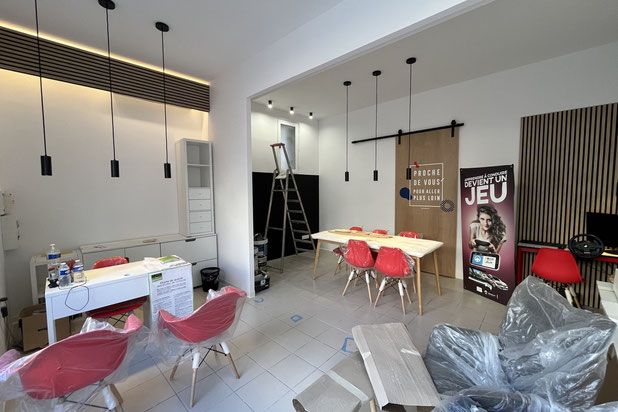 PHOTO CHANTIER-renovation-boutique_local-Prades-le-Lez