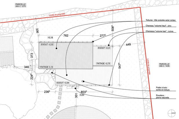 PLAN DE MASSE-renovation-maison-Causse-de-la-Selle