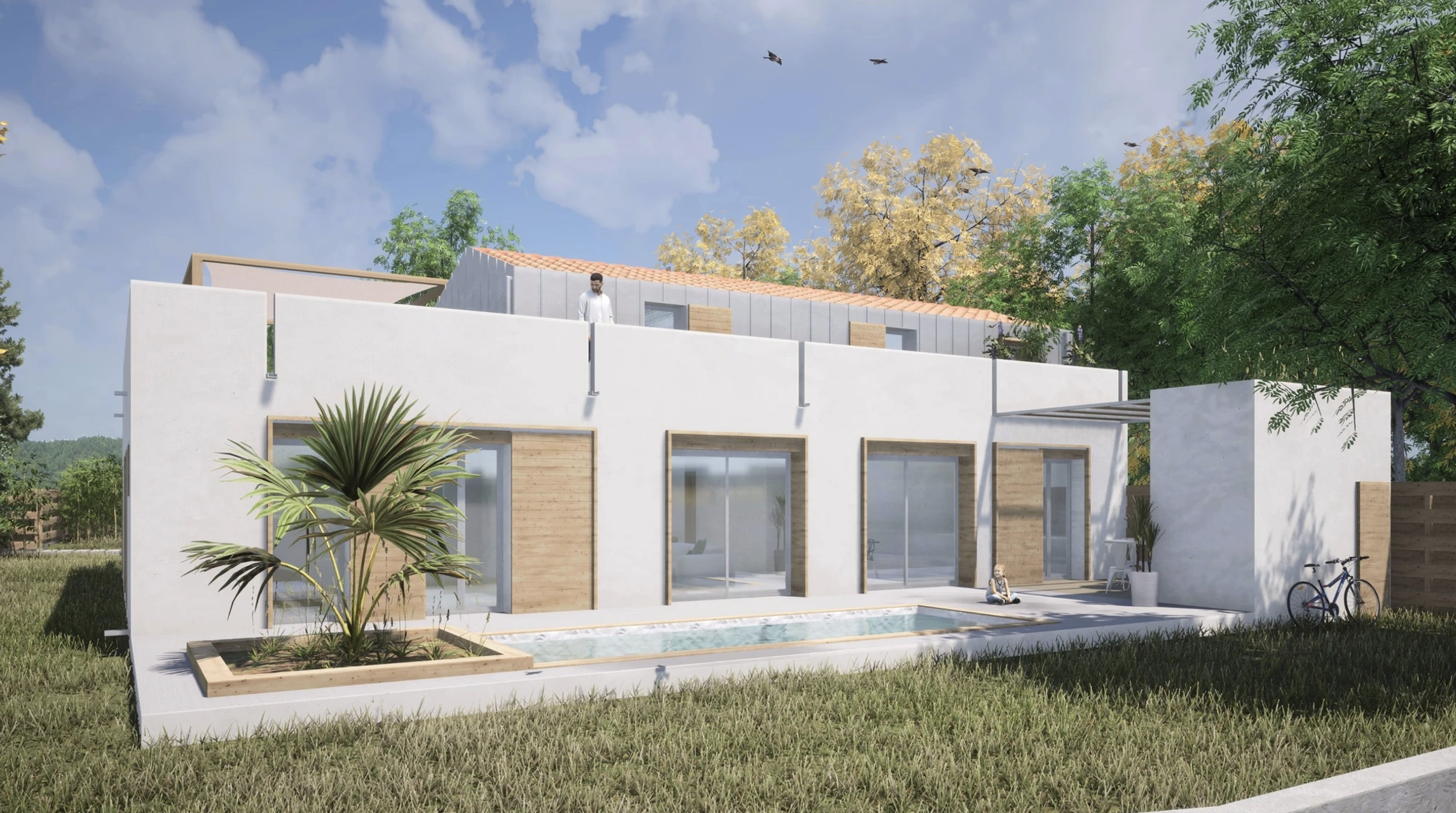 Villa HA : Extension & rénovation – extension de maison Hérault