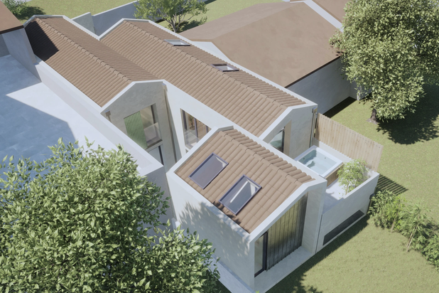 VUE D'EN HAUT-construction-maison-Saint-Martin-de-Londres