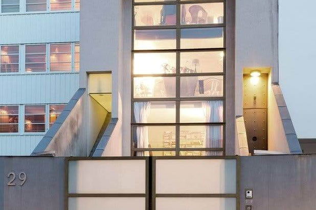 Vue de la maison depuis la rue-renovation-maison-Issy-les-Moulineaux