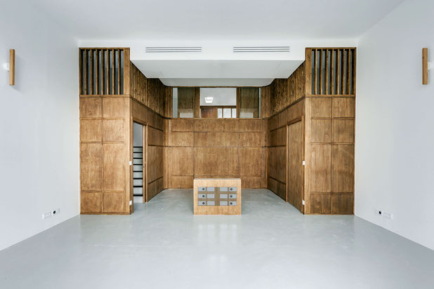 Vue depuis l'espace à usage professionnel-renovation-maison-Issy-les-Moulineaux