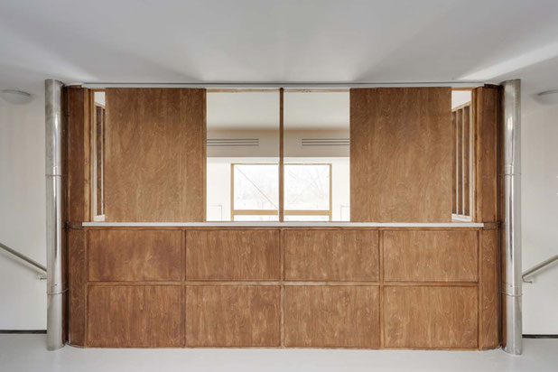 Vue depuis l'espace professionnel à l'étage-renovation-maison-Issy-les-Moulineaux