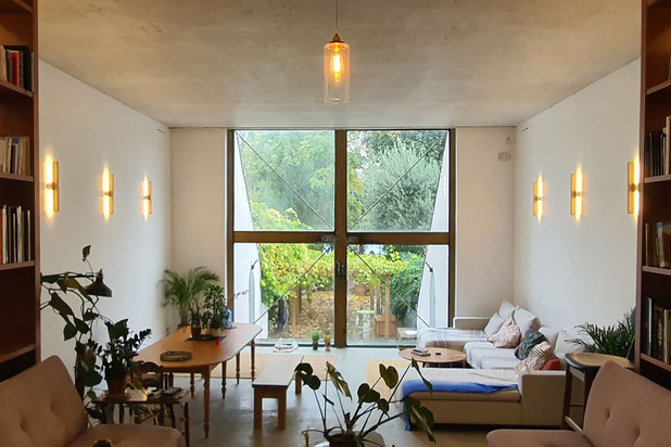 Vue du séjour-renovation-maison-Issy-les-Moulineaux