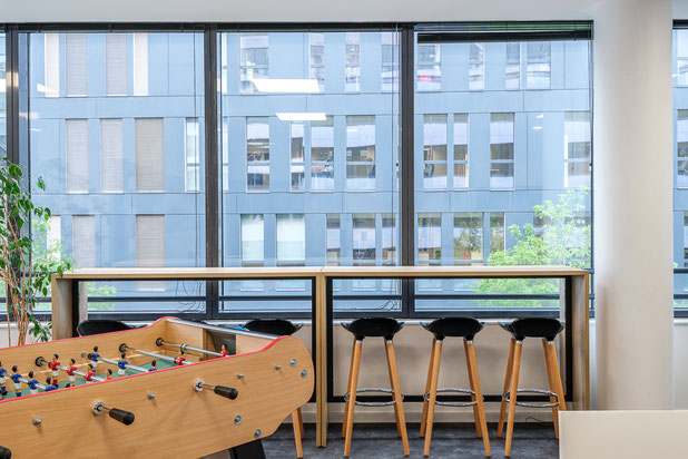 Espace Informel - Cafétéria-amenagement-bureaux-Massy