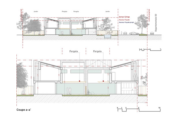 Coupes-amenagement-maison-Gordes