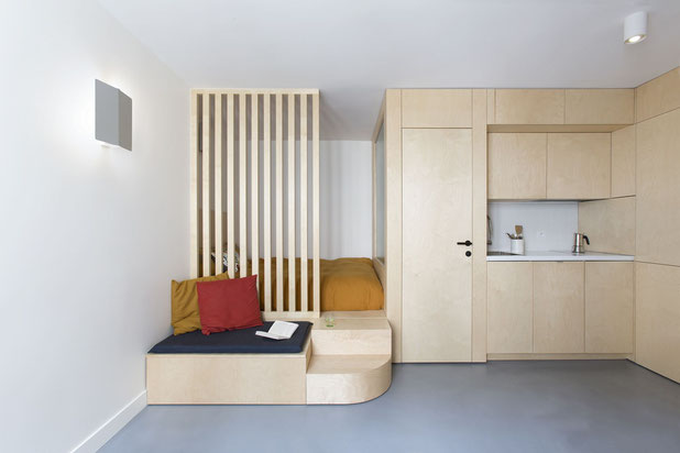 Studio Nemours-amenagement-appartement-Paris