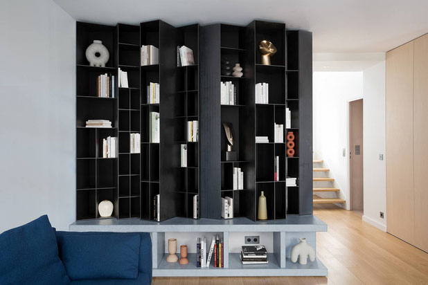 Bibliothèque-amenagement-appartement-Paris