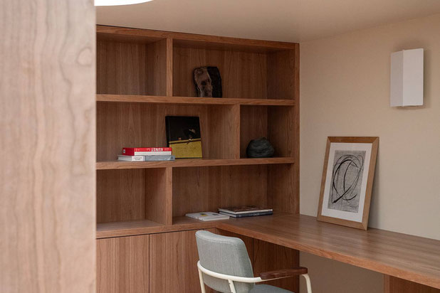 bureau au sous sol-renovation-maison-Paris