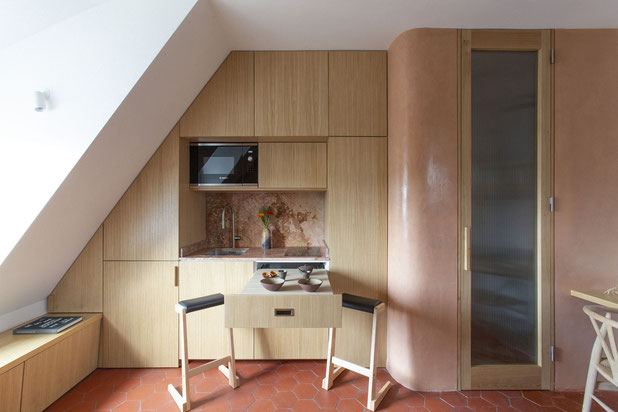 Studio Ile Saint Louis-amenagement-appartement-Paris