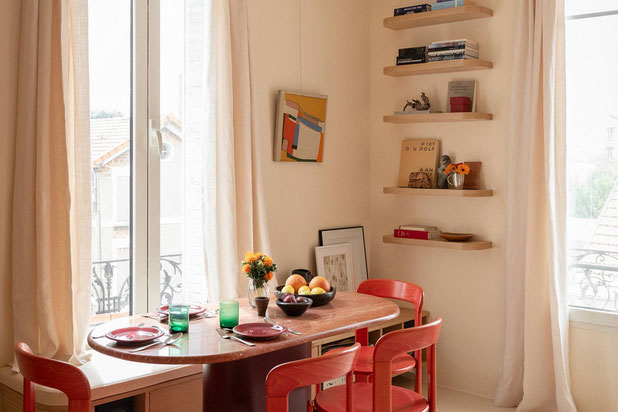 salle à manger-amenagement-appartement-Paris