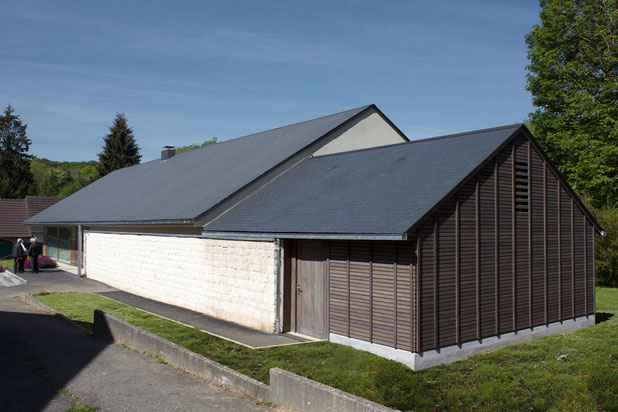 la façade nord et l'extension-construction-equipement-Bornel