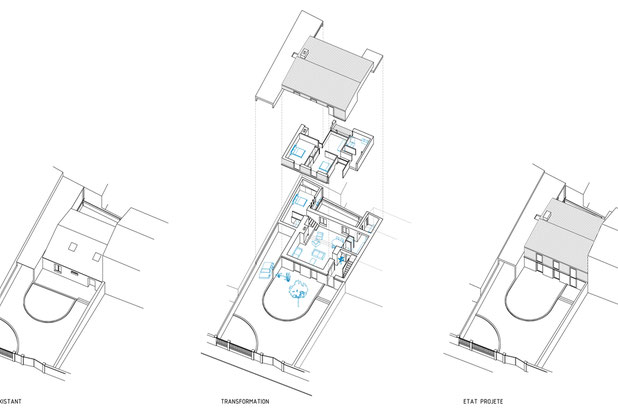 avant / après-surelevation-maison-Ivry-sur-Seine