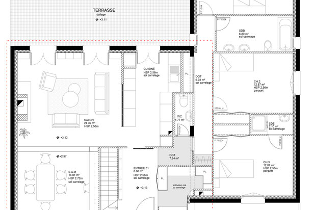 Maison S&B-rehabilitation-maison-Dompierre-sur-Mer