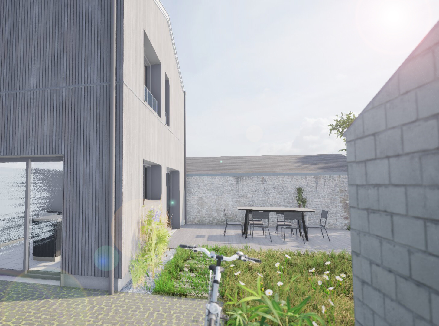 Construction d'une maison individuelle en bois – construction de maison neuve Maine-et-Loire Construction d'une maison individuelle en bois – construction de maison neuve Maine-et-Loire