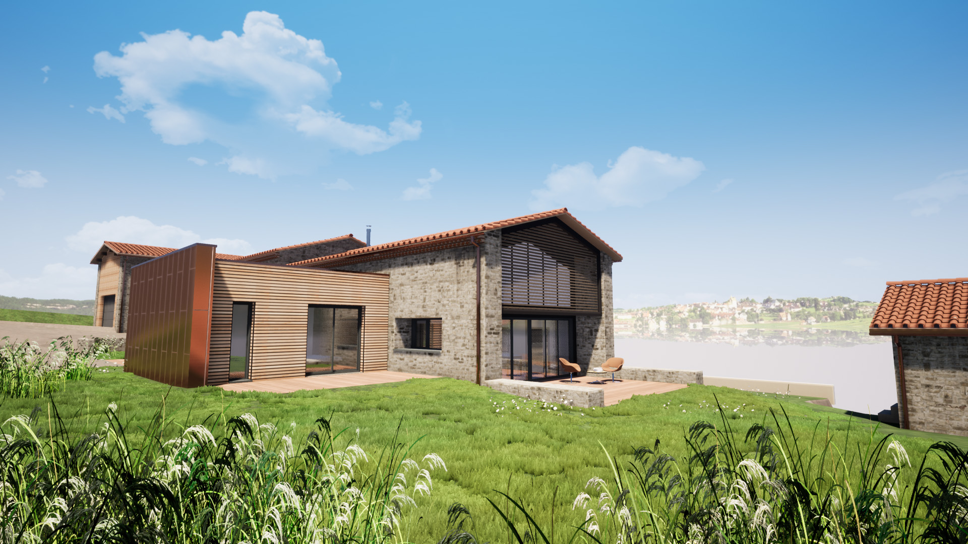 Rénovation et extension d'un ancien corps de ferme – rénovation de maison Deux-Sèvres