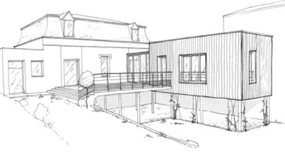 Photo d'un projet de Agrandissement Extension Maison à Cholet