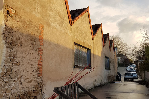 Photographie du bâtiment existant-rehabilitation-atelier_loft-Cholet