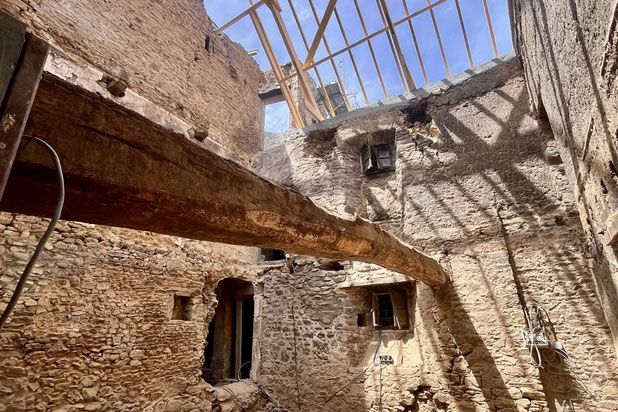 Photo de chantier en cours-renovation-maison-Saint-Sauveur-Villages