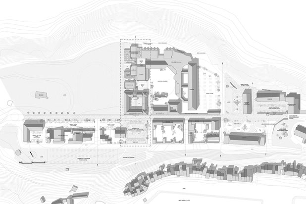 Plan masse-renovation-equipement-Granville