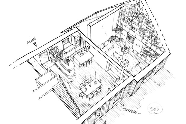 Croquis RDC-renovation-maison-Saint-Amand-Villages