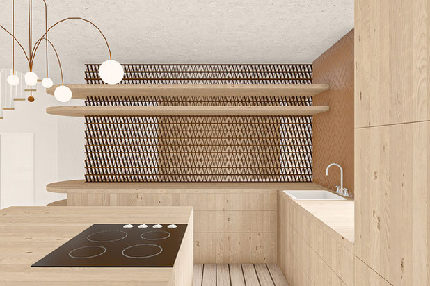 Perspective cuisine-renovation-maison-Saint-Amand-Villages