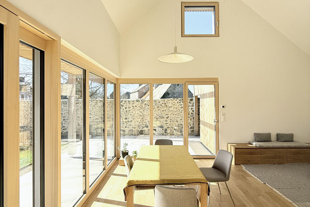 Séjour-construction-maison-Blainville-sur-Mer
